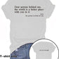 You are enough printed t-shirts