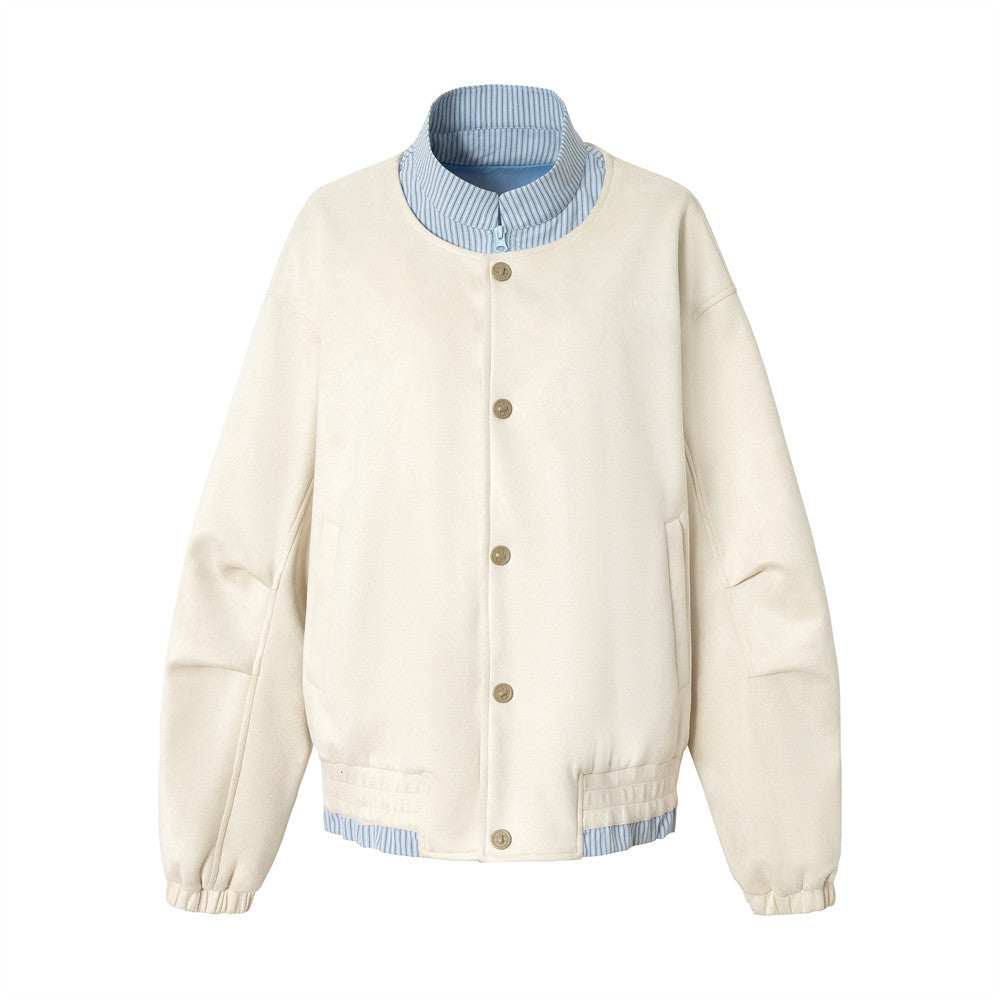 Fake two baseball jackets