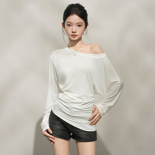 Long Sleeve Sun Protection T-Shirt Blouse for Women Lightweight Top