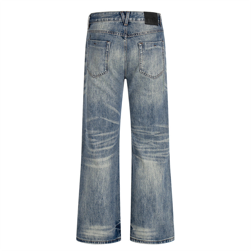 washed jeans